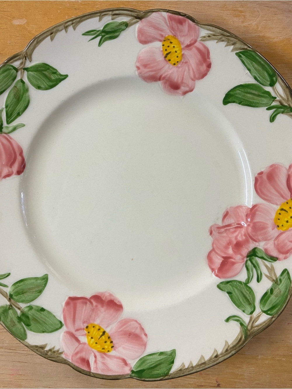 Franciscan Desert Rose Salad Plate 8”.  MADE IN CA USA